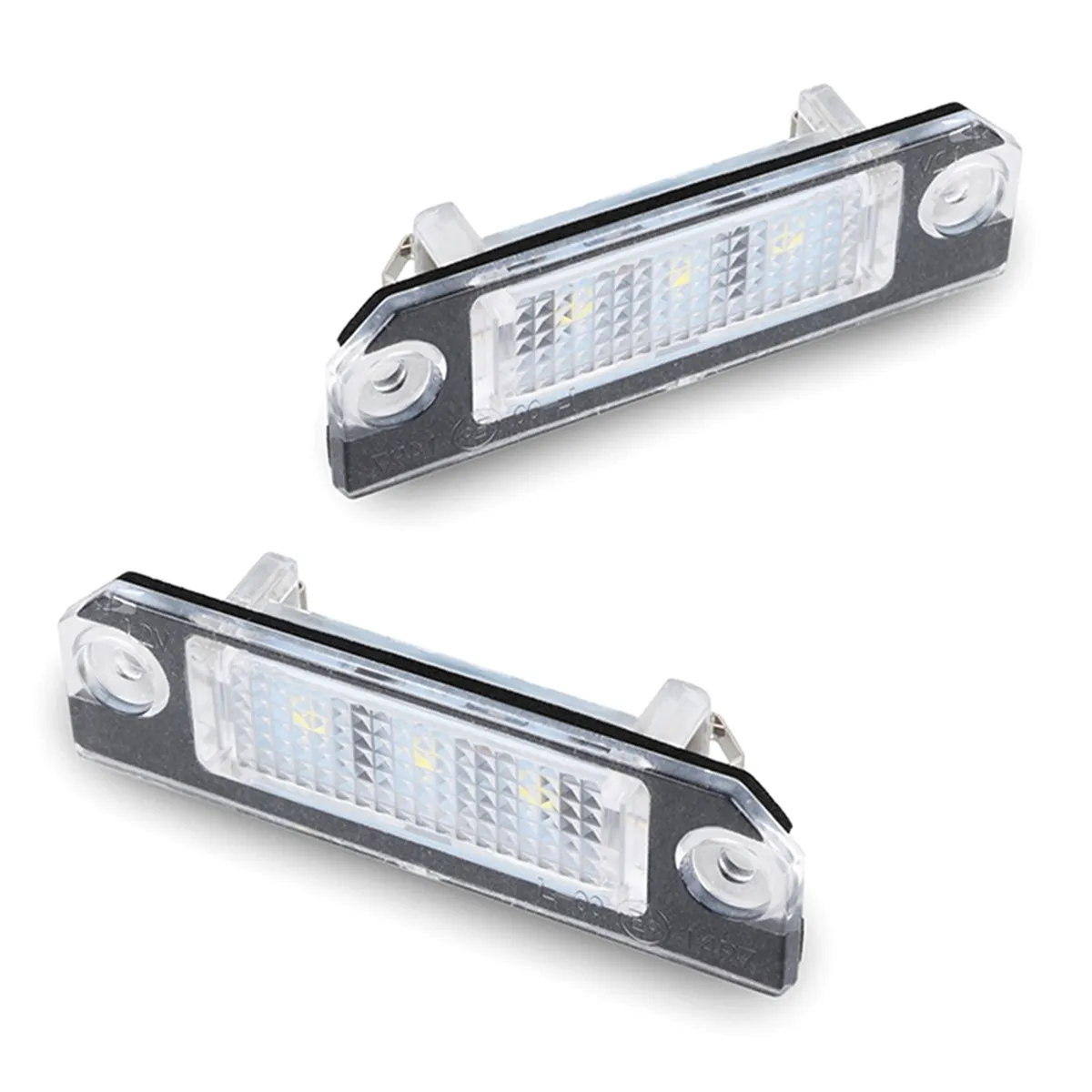 White LED License Number Plate Lights No Error Lamp for Golf 4 5