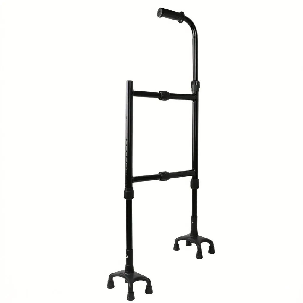 Stair Assist Cane Adjustable Height Width Mobility Aid 450lb