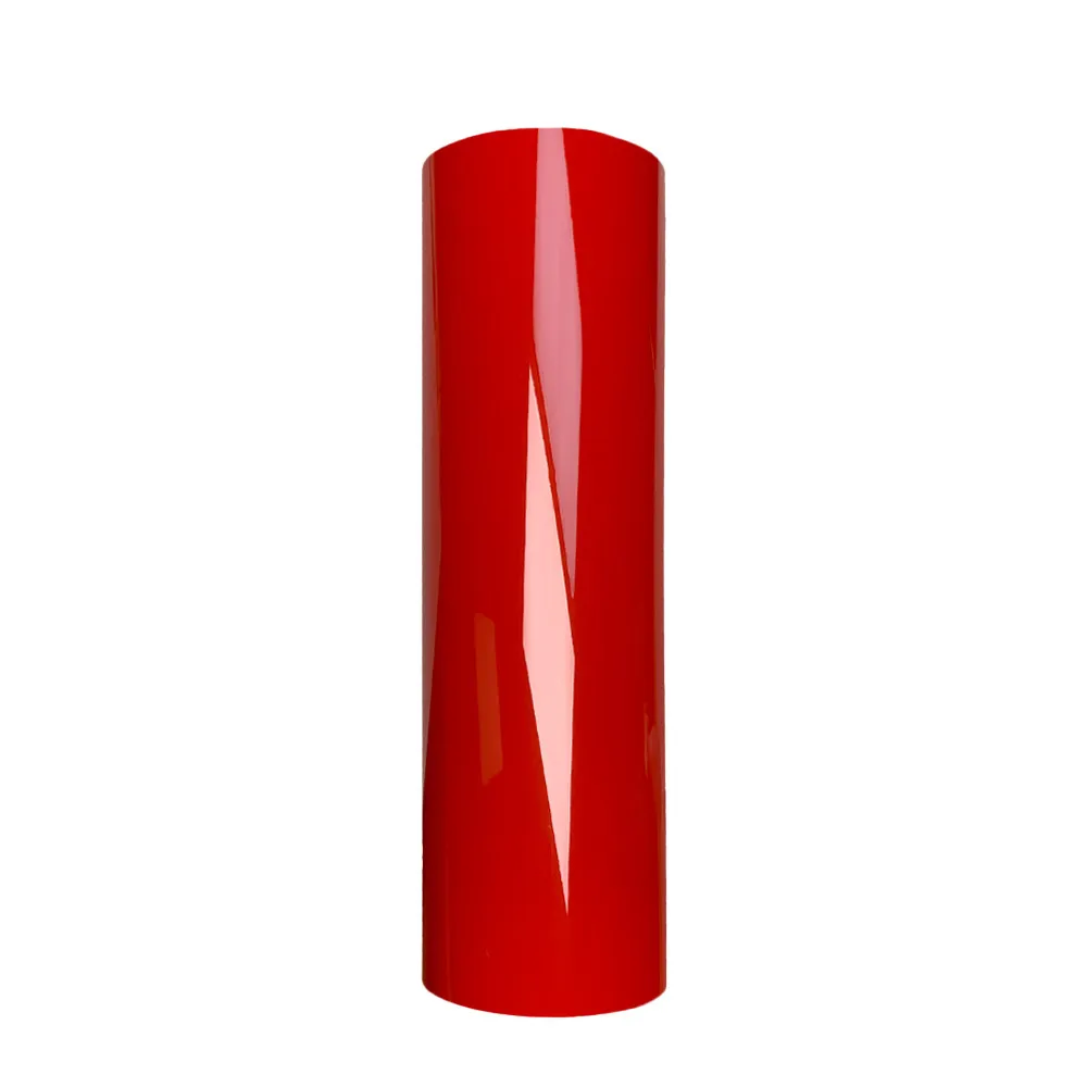 PET Red Glossy Car Paint Change Film, 50x150cm