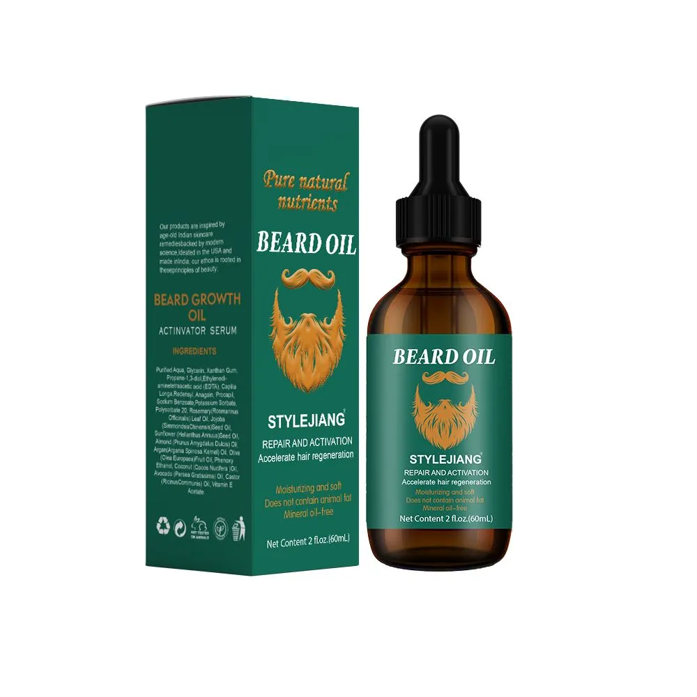 Beard Oil - 60ml | Moisturizing & Refreshing Beard Care for Men