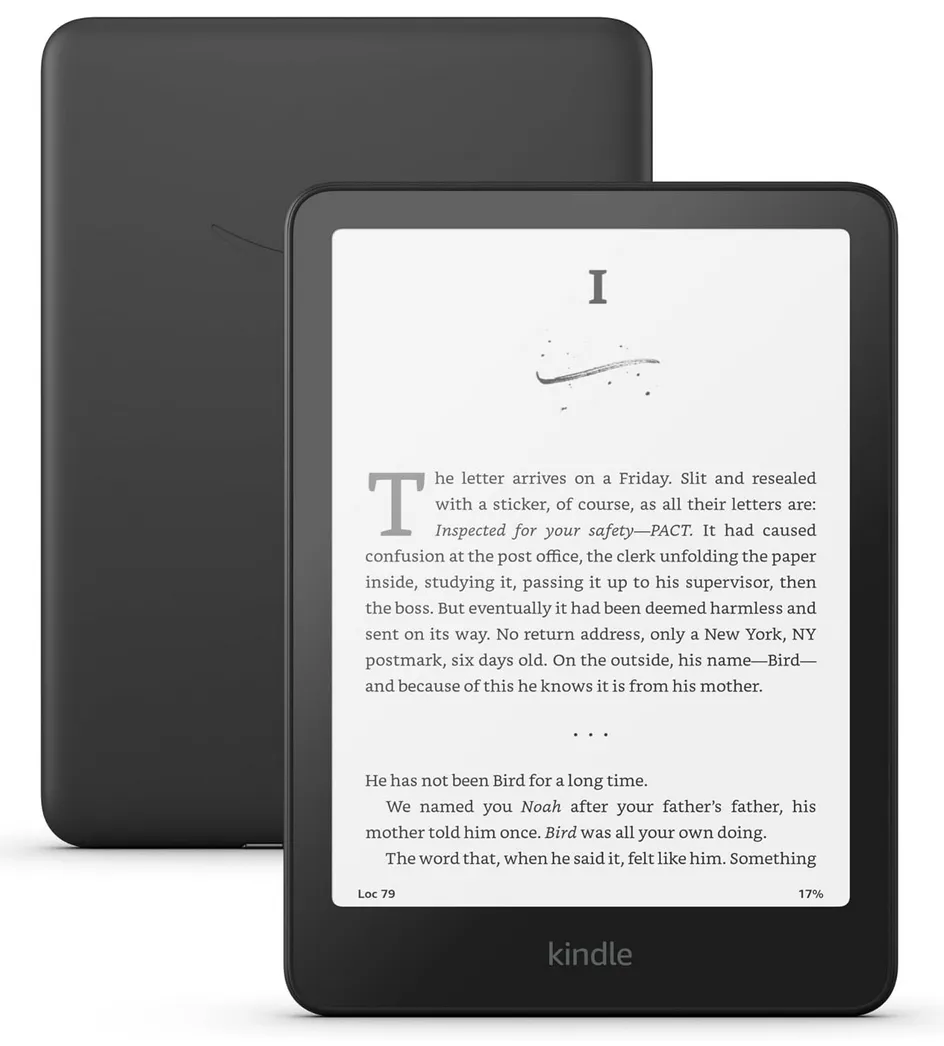 Amazon Kindle Paperwhite 7" WiFi 16GB With S/O (12th Gen 2024 Model) - Black