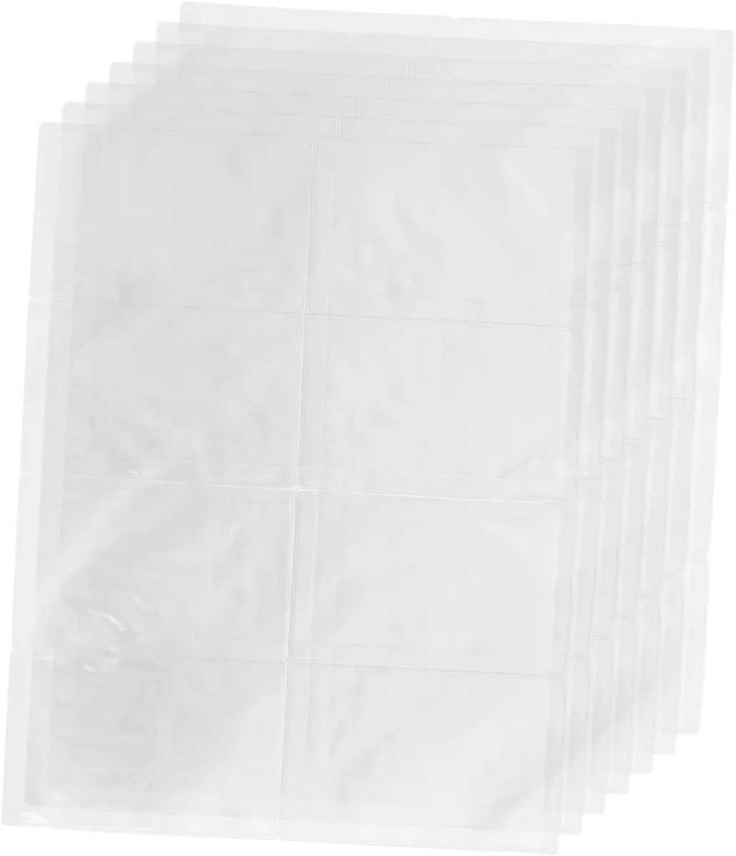 Frosted PVC ID Card Holder, Credit Card Protector Reusable Case