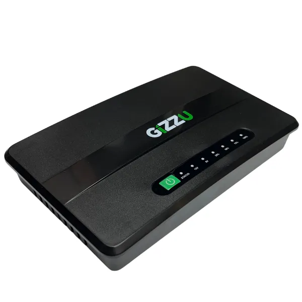 Gizzu 30W MINI DC 38WH UPS for Wi-Fi, Fiber and Mobile Devices