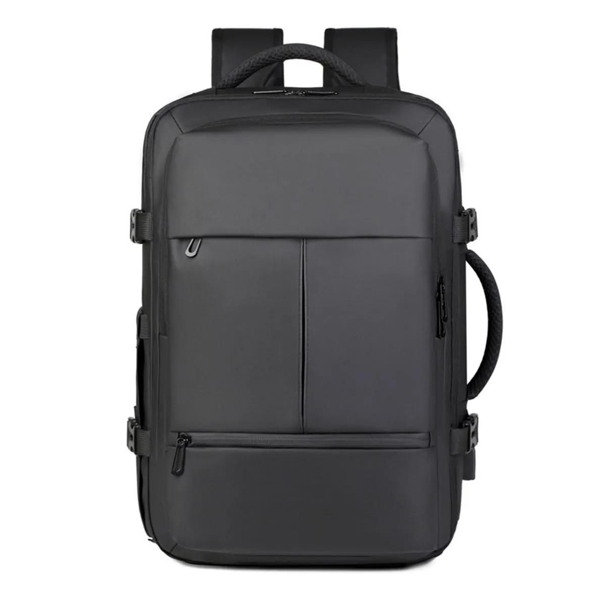 15.6"Laptop Backpack Expandable Suitcase Business Weekender Bag for Men