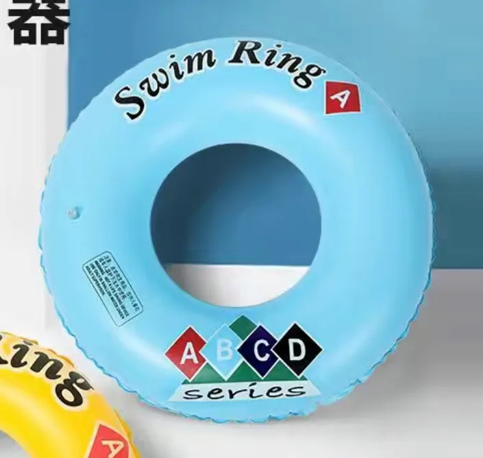 ABC Swimming Ring Inflatable Water Tube - 70 cm - Blue