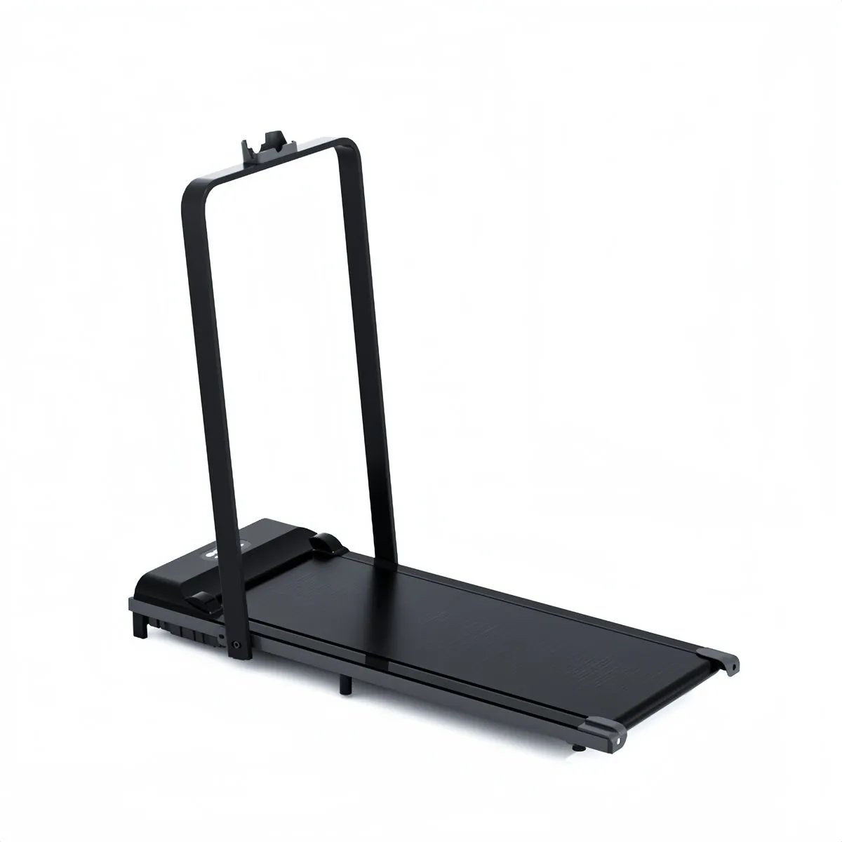 Small Walking Pad Walking Pad Treadmill with Handle Bar Treadmills for Home - Black