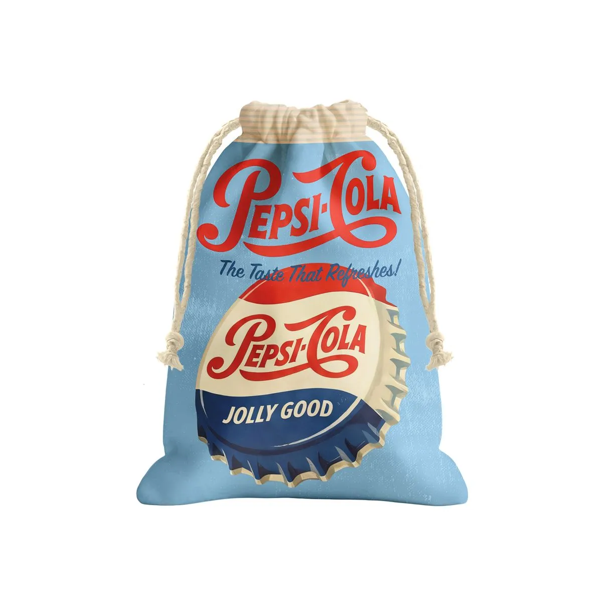 Vintage Pepsi-Cola Gift Sack