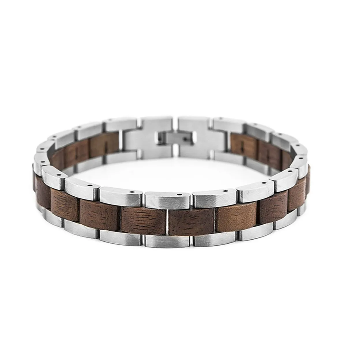 Stainless Steel Luxury Bracelet for Men, Custom Design, Gift Box Packaging