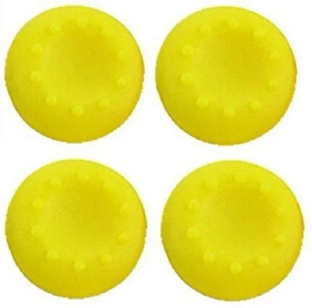 ZF 4 Pcs Thumb Grips for PS3 , PS4 , XBOX 360 , XBOX ONE GamePad - Yellow