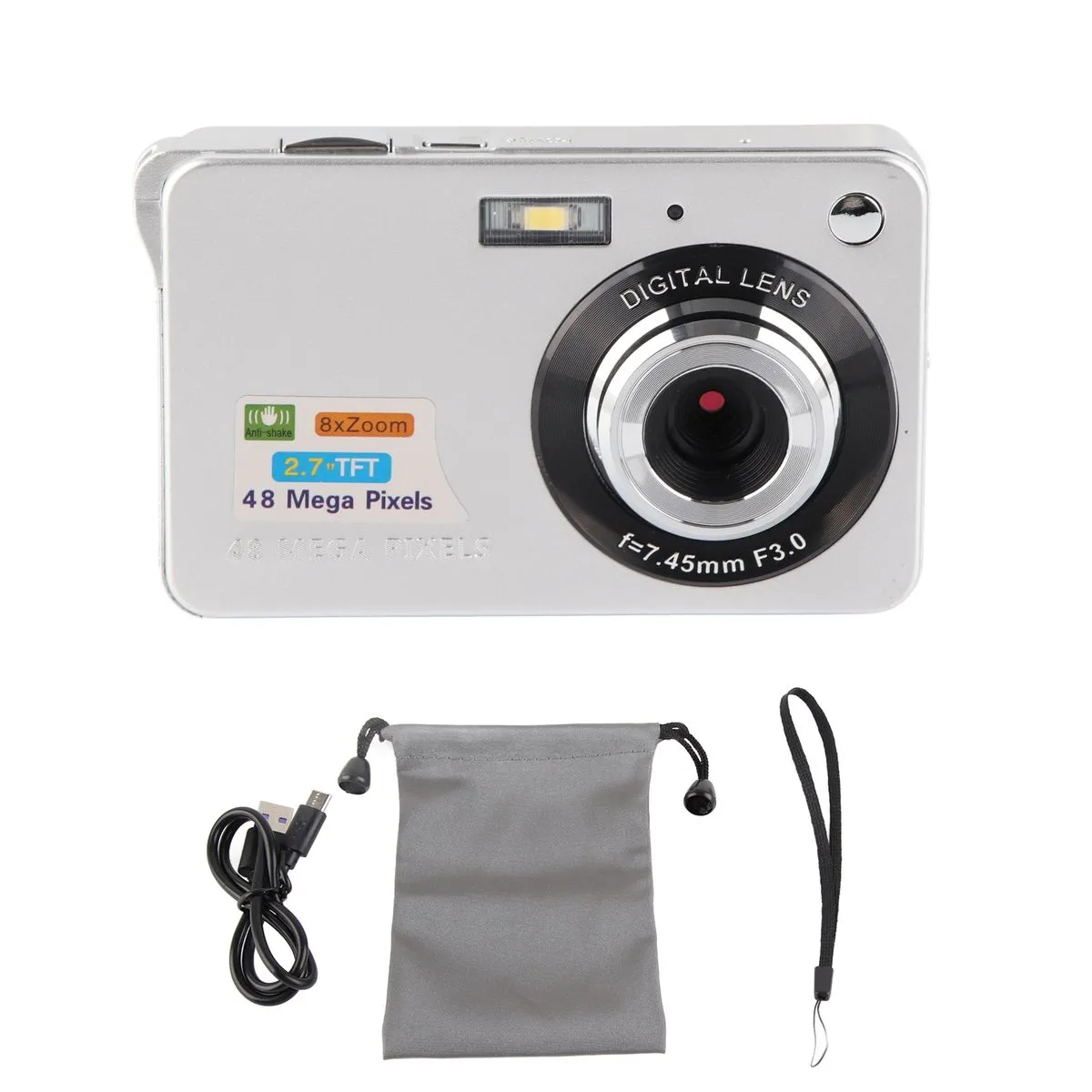 48MP 4K Continuous Shoot (Silver)
