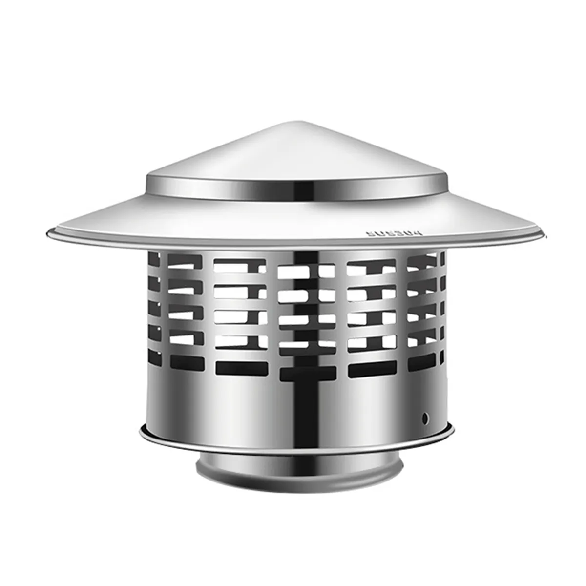 Round Chimney Cap Stainless Steel Tapered Top Chimney Cap a