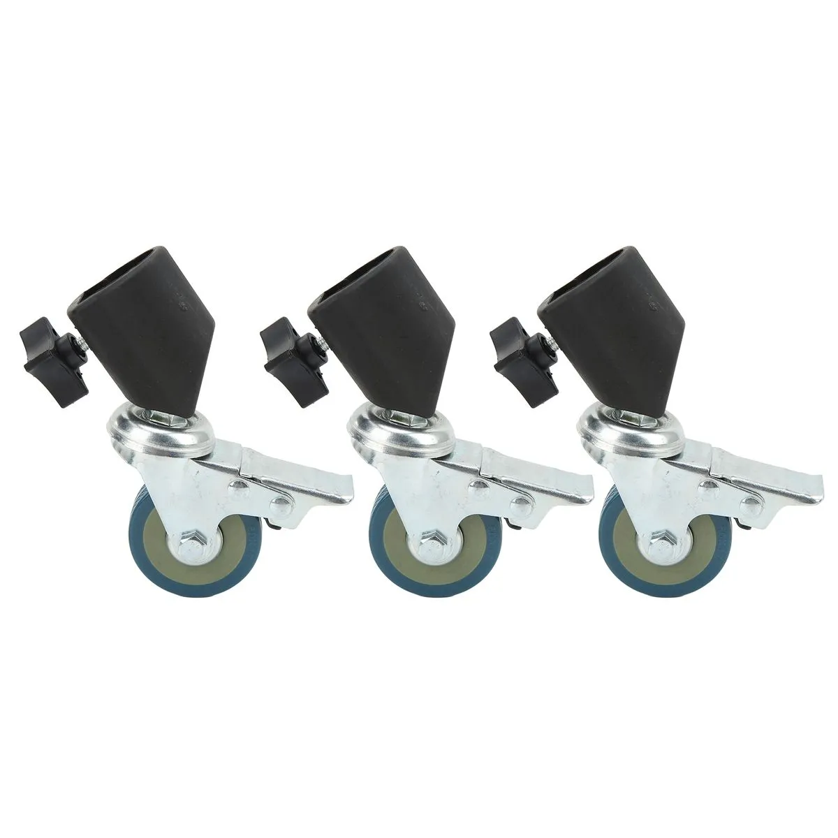 3 Pieces 22mm Caster Wheels compatible with Light Stand