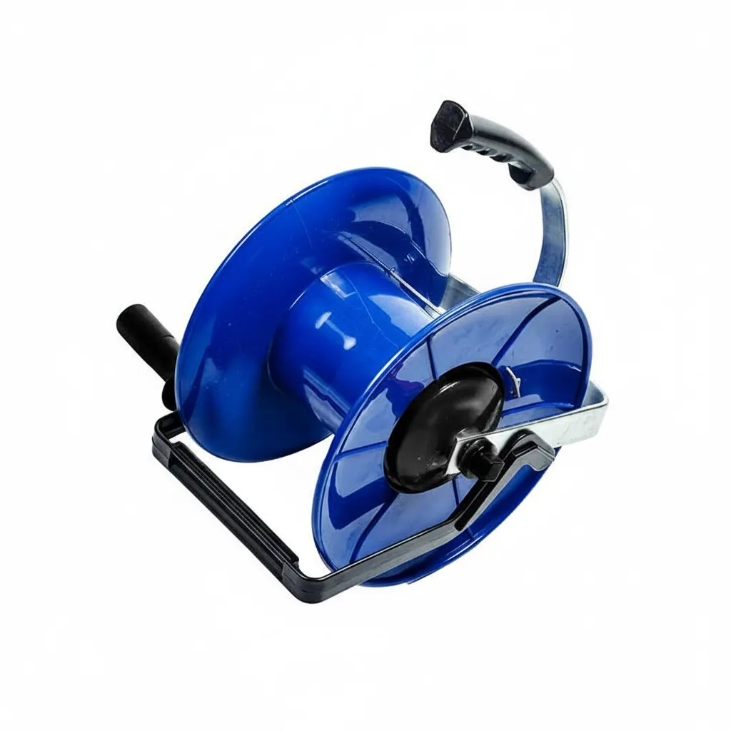 Durable Geared Reel Holder for Electric Fencing Wire - 3:1 Ratio