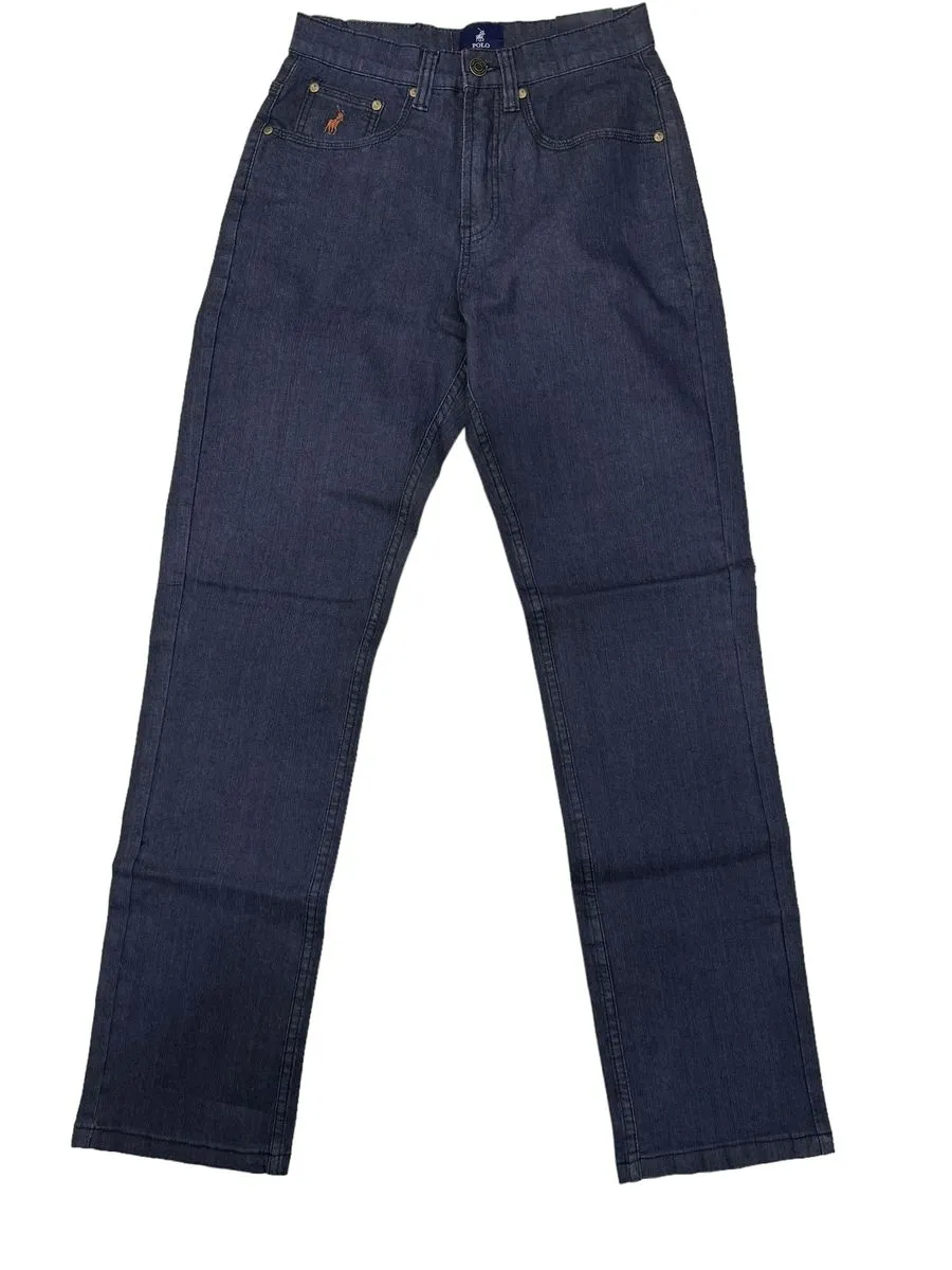 Polo Men's Paul Washed Black Straight Leg Jeans - Washed Black