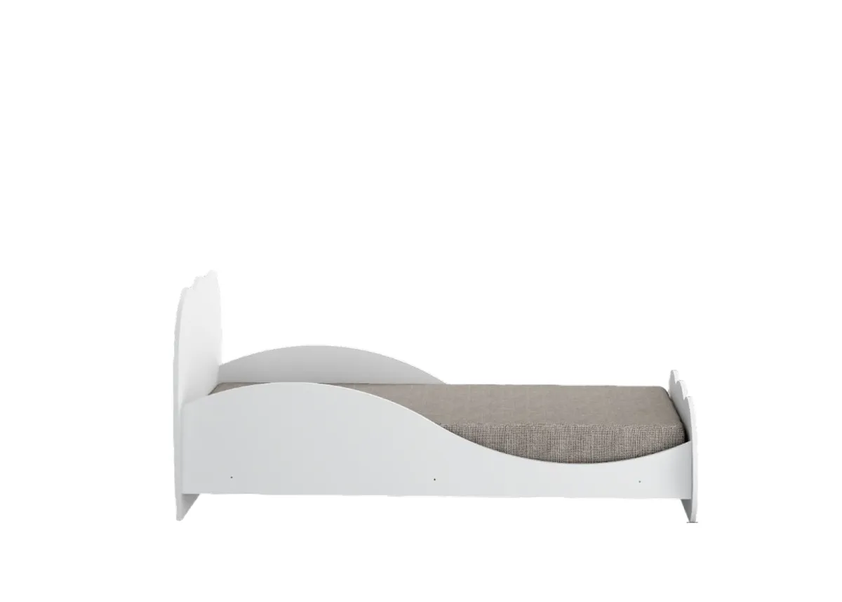 Cloud Toddler Bed - White