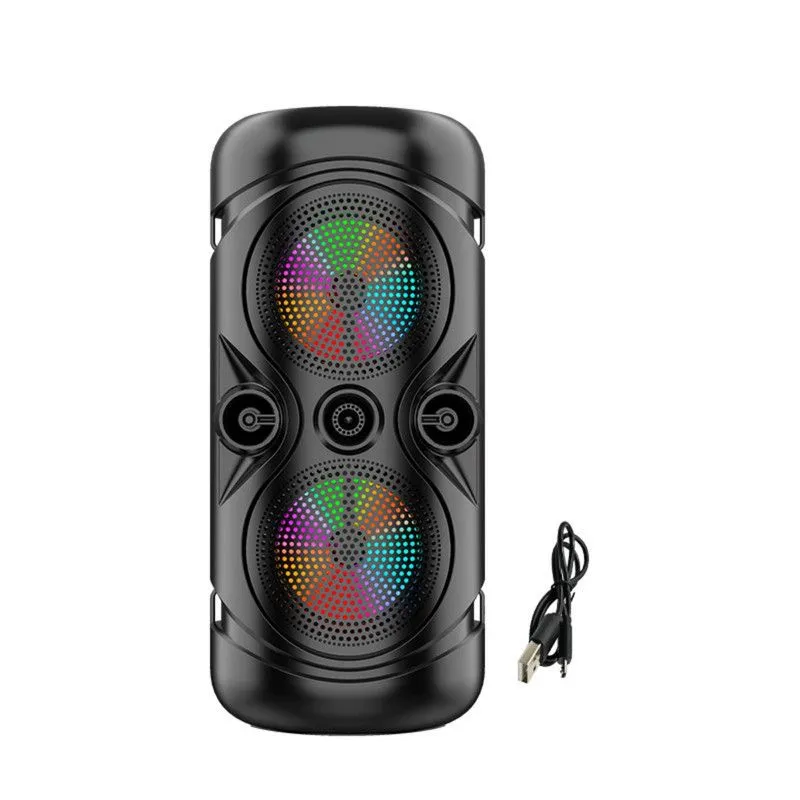 ZQS4259 Bluetooth Speaker with HD Sound,Outdoor Bluetooth Speakers - Black