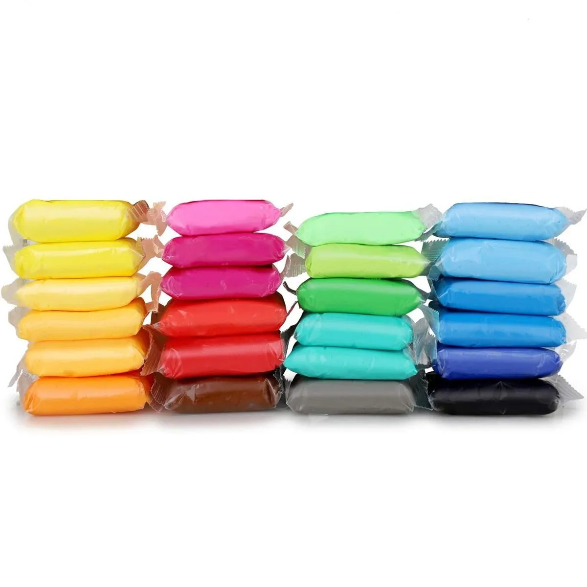 24 Colors Kids Playing Clay