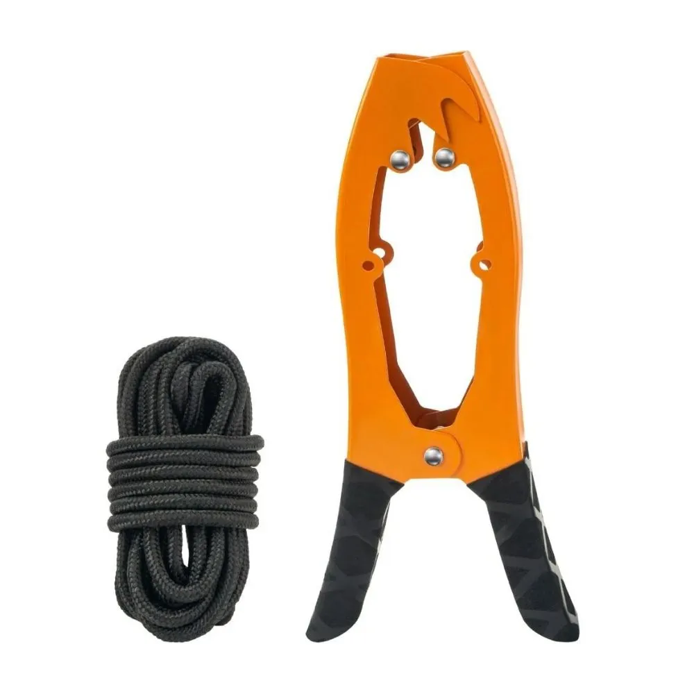 Rustproof Steel Boat Dock Cleat, 4" Wide Jaw Quick-Grip For Secure Mooring