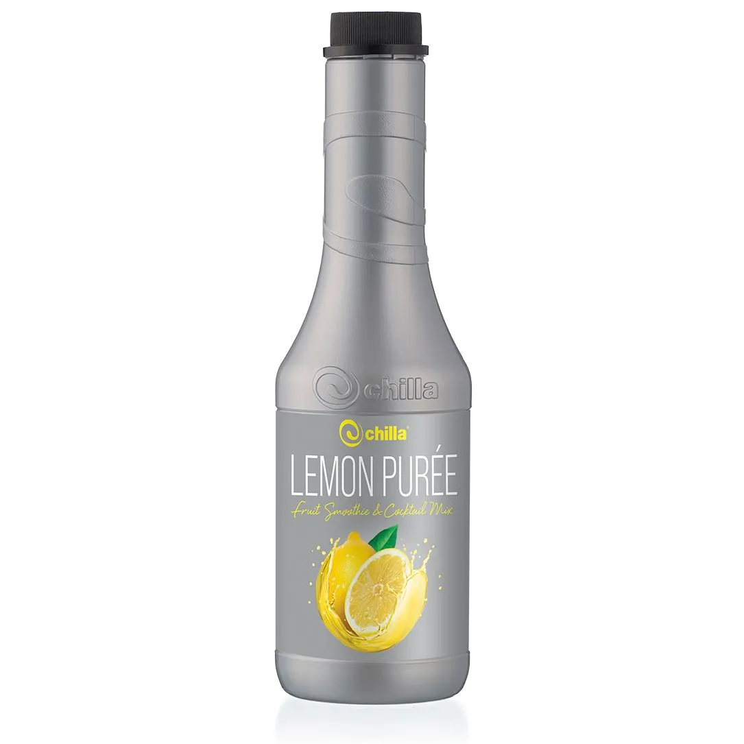 Chilla Lemon Sorbet Smoothie 1lt - Zesty & Refreshing, Tangy, Desserts