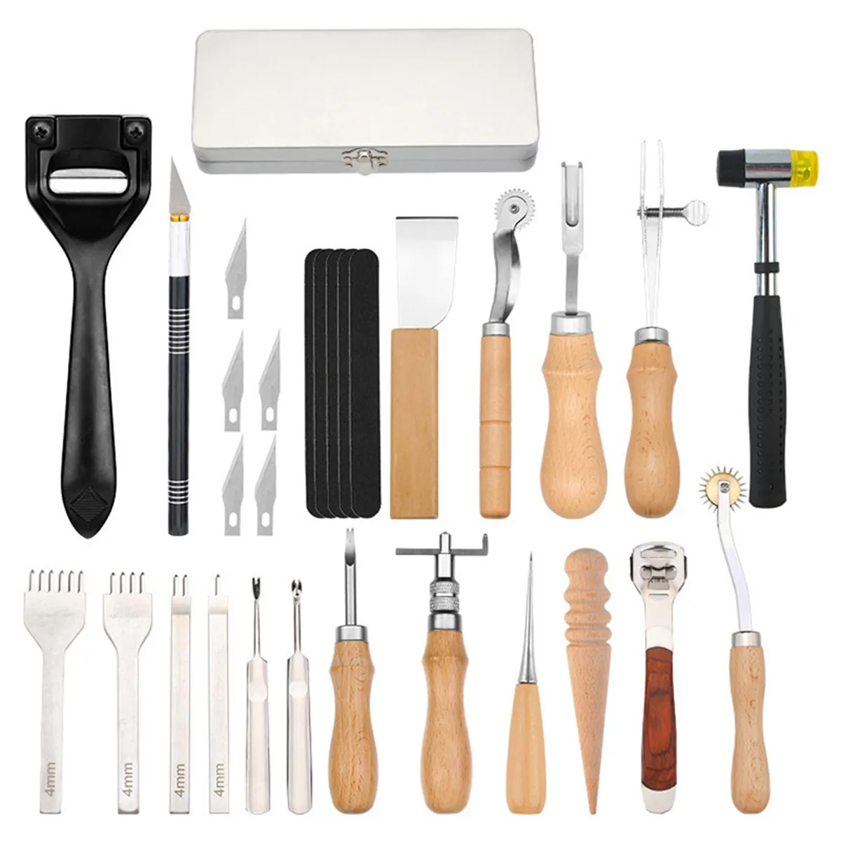 Leather Diy Handmade Leather Cutting Set Leather Basic Tools