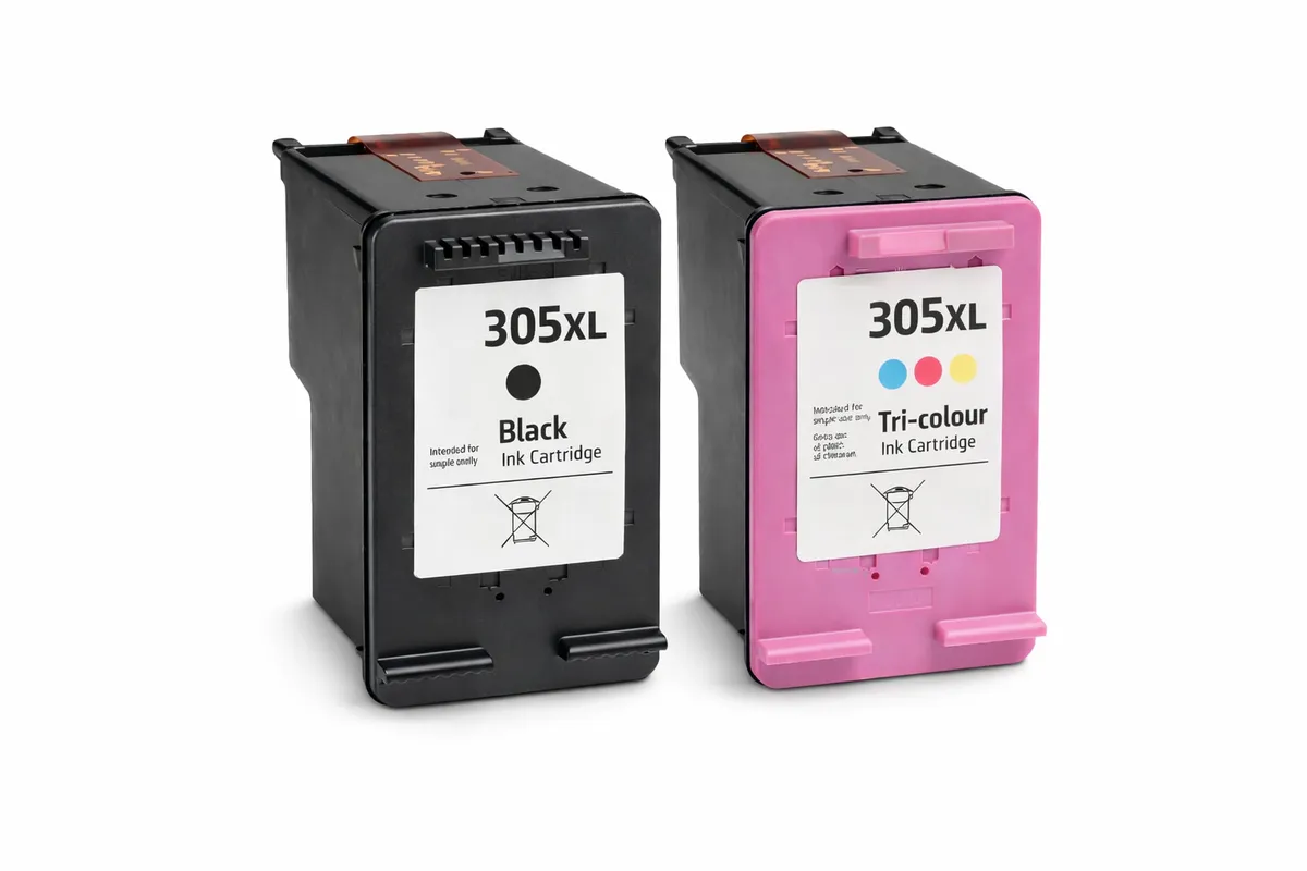 Compatible with HP 305XL Colour & Black -Ink Cartridges Multipack