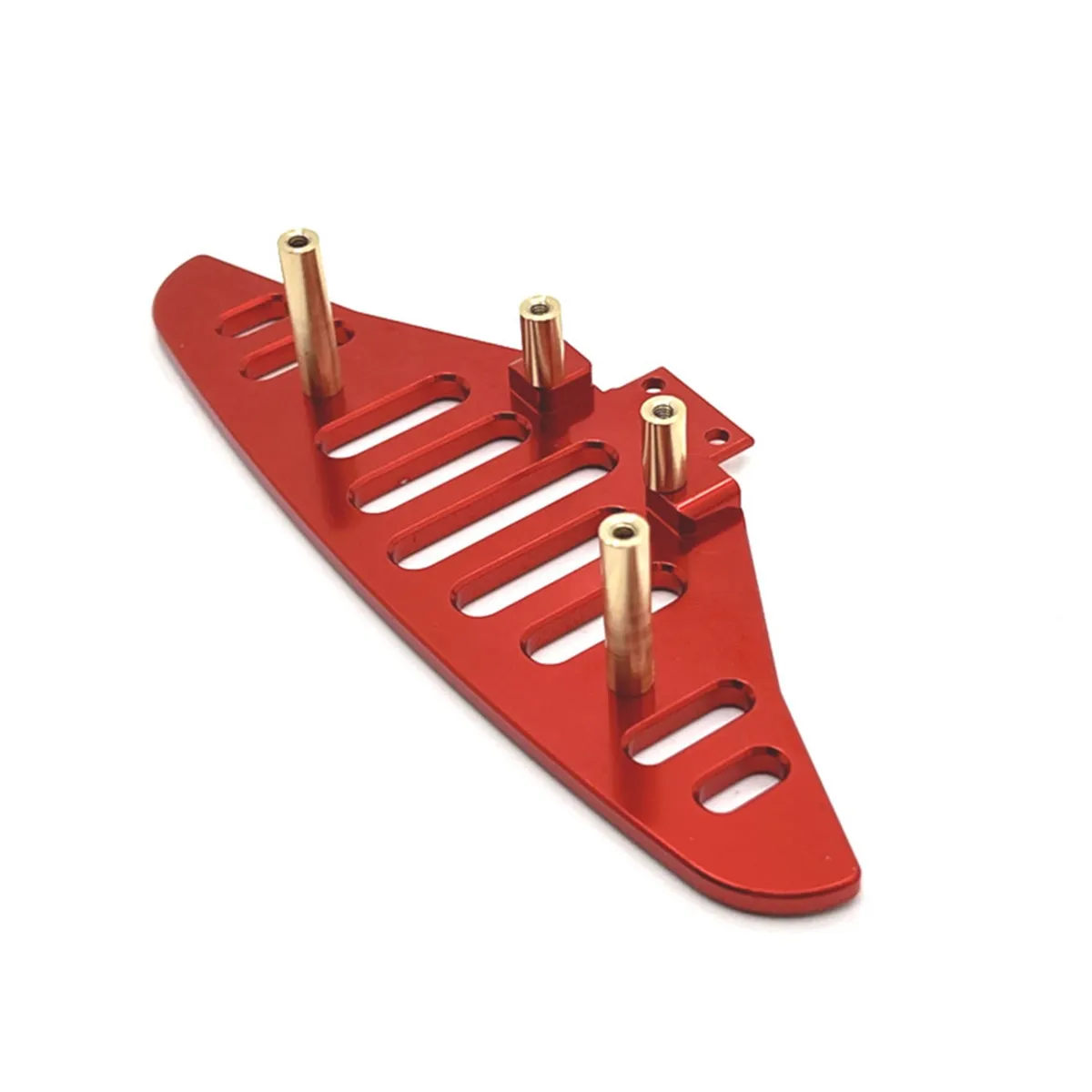 For 1/14 Mjx Rc Car Upgrade Parts Front Bumper Bar Kit Red