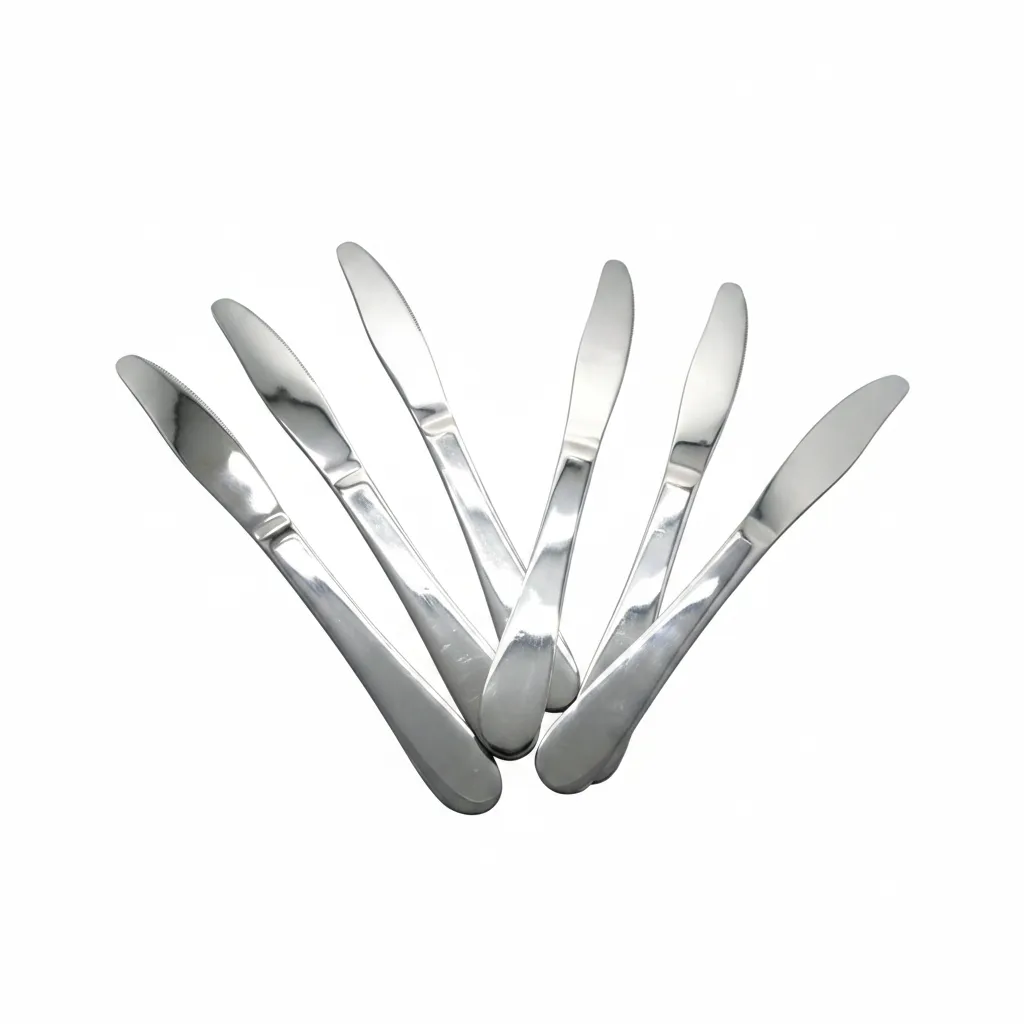 6 Piece Stainless Steel Dinner Knives
