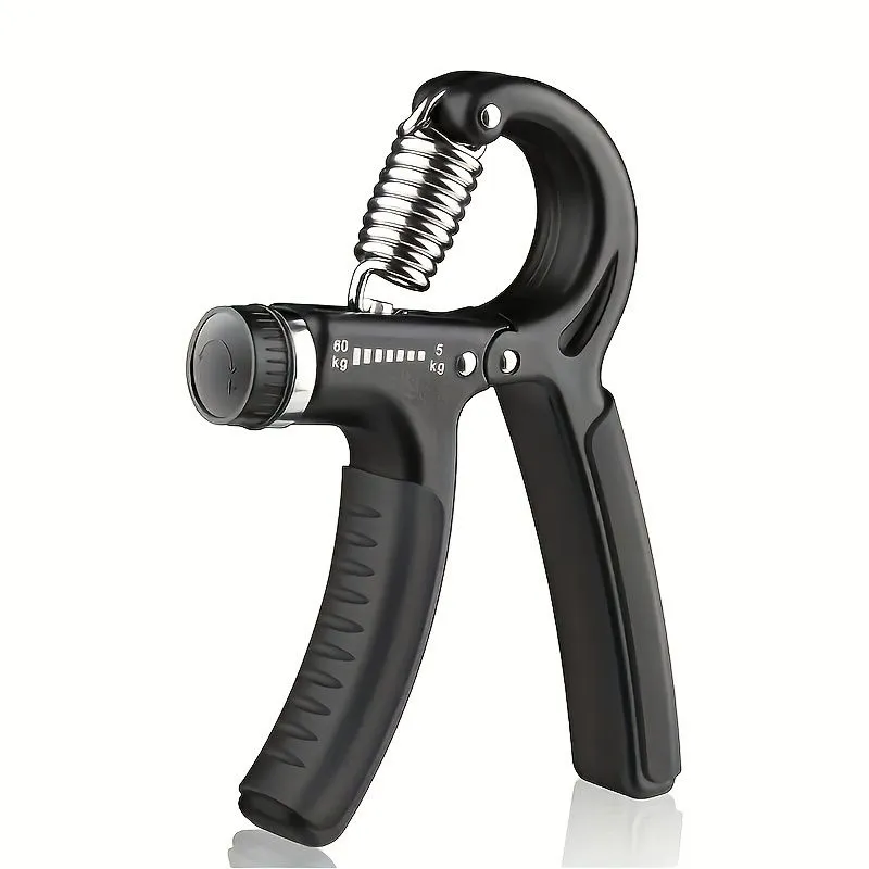 Resistance Forearm Strengthener - 11-132 Lbs 5-60 Kg Adjustable Resistance, - Black