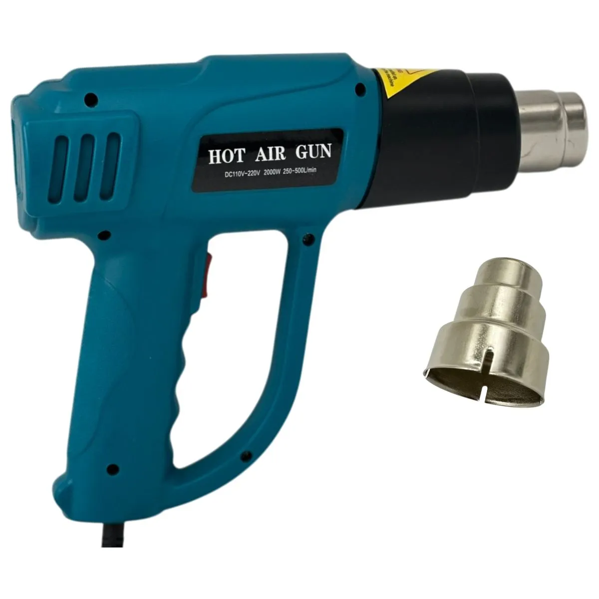 2000W Green Multifunction Heat Gun Power Tool For Car Wrap Heat Shrink Tube