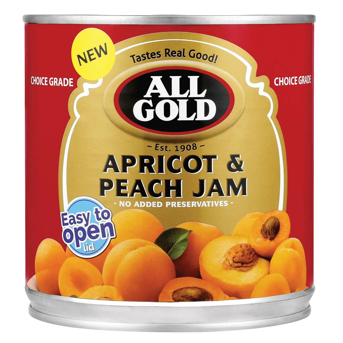 All Gold Apricot & Peach Jam Can 900g