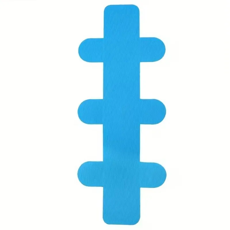 10Pcs Breathable Kinesiology Tape Precut for Knees, Pain Relief Muscle - Blue