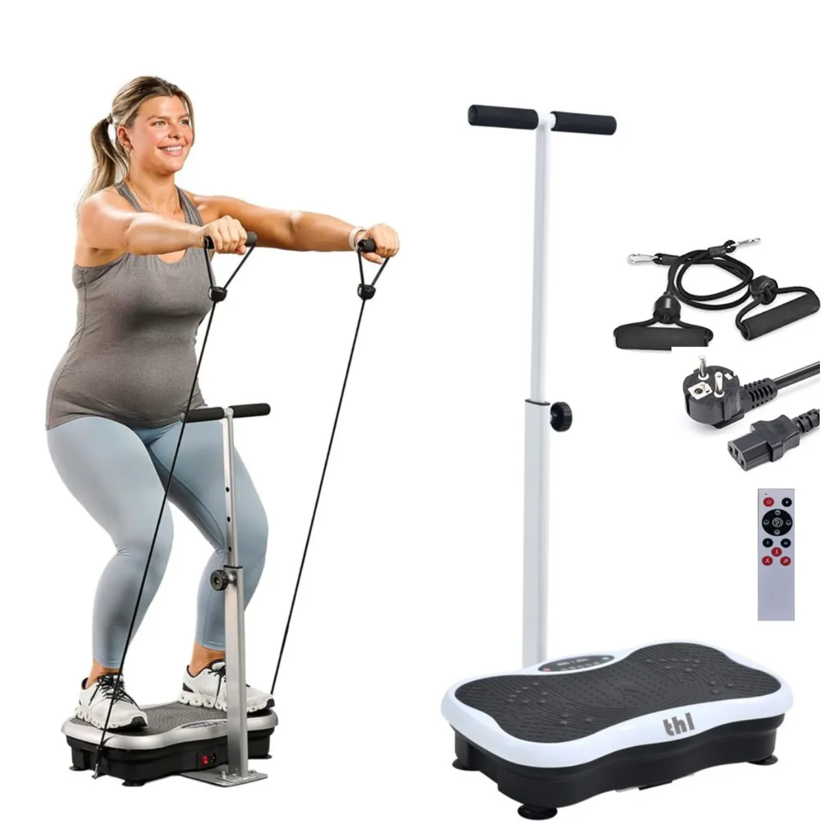 thl Vibration Plate Full Body Fitness for Recovery & Muscle Toning