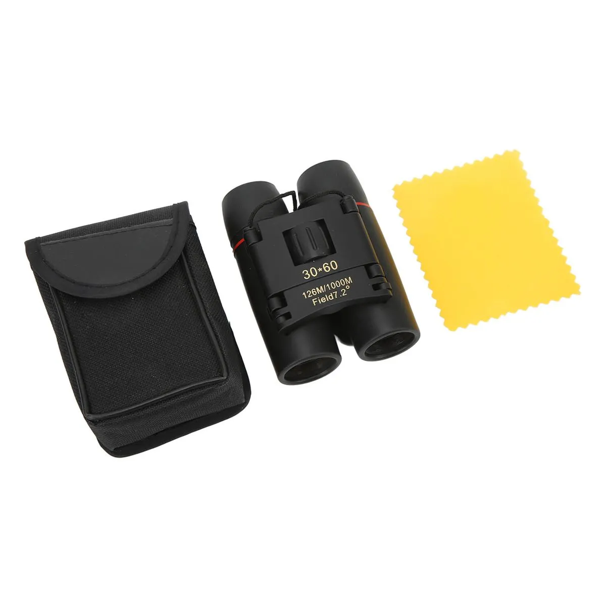 30x60 126m/1000m Mini Compact Binoculars 8x Magnification Pet Supplies