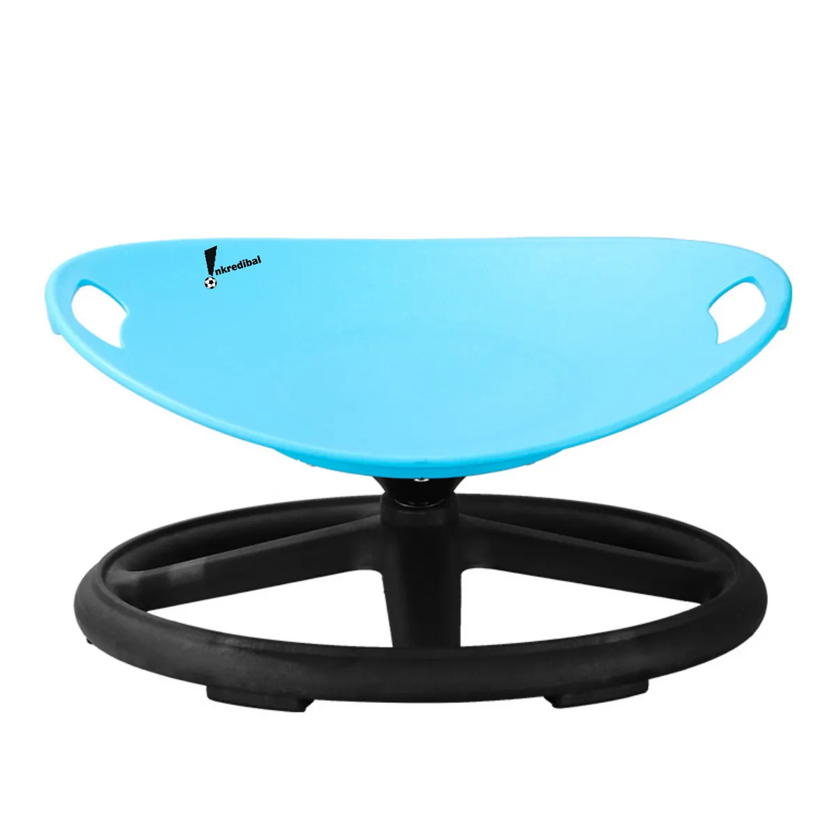 Kids Spin Sensory Balance Chair Swivel Chair Wobble Sit Training Body - Blue