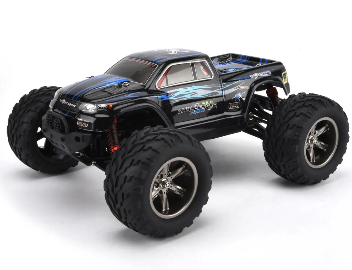Xnlehong Toys RC Monster Truck 1/12 - Red - Blue