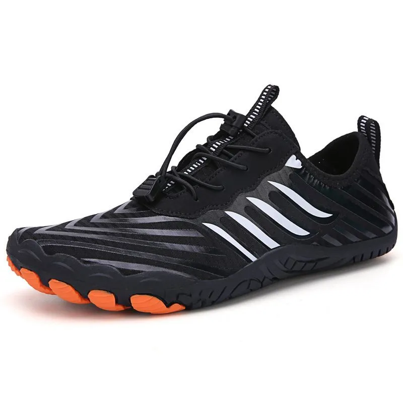 Unisex Quick-Dry Water Sport Barefoot Water Sock Shoes Black