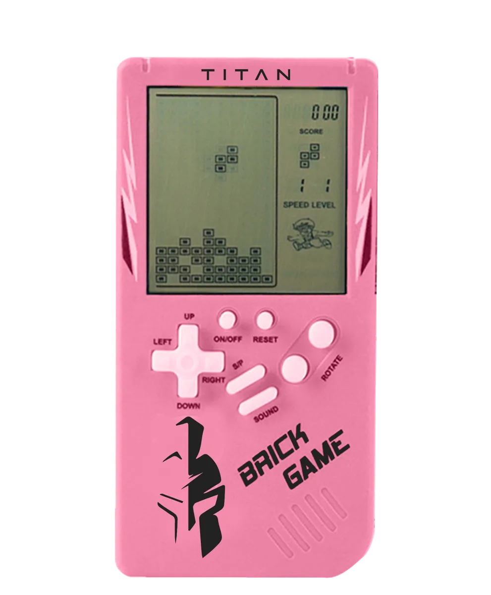 Titan - Brick Game Portable - Pink