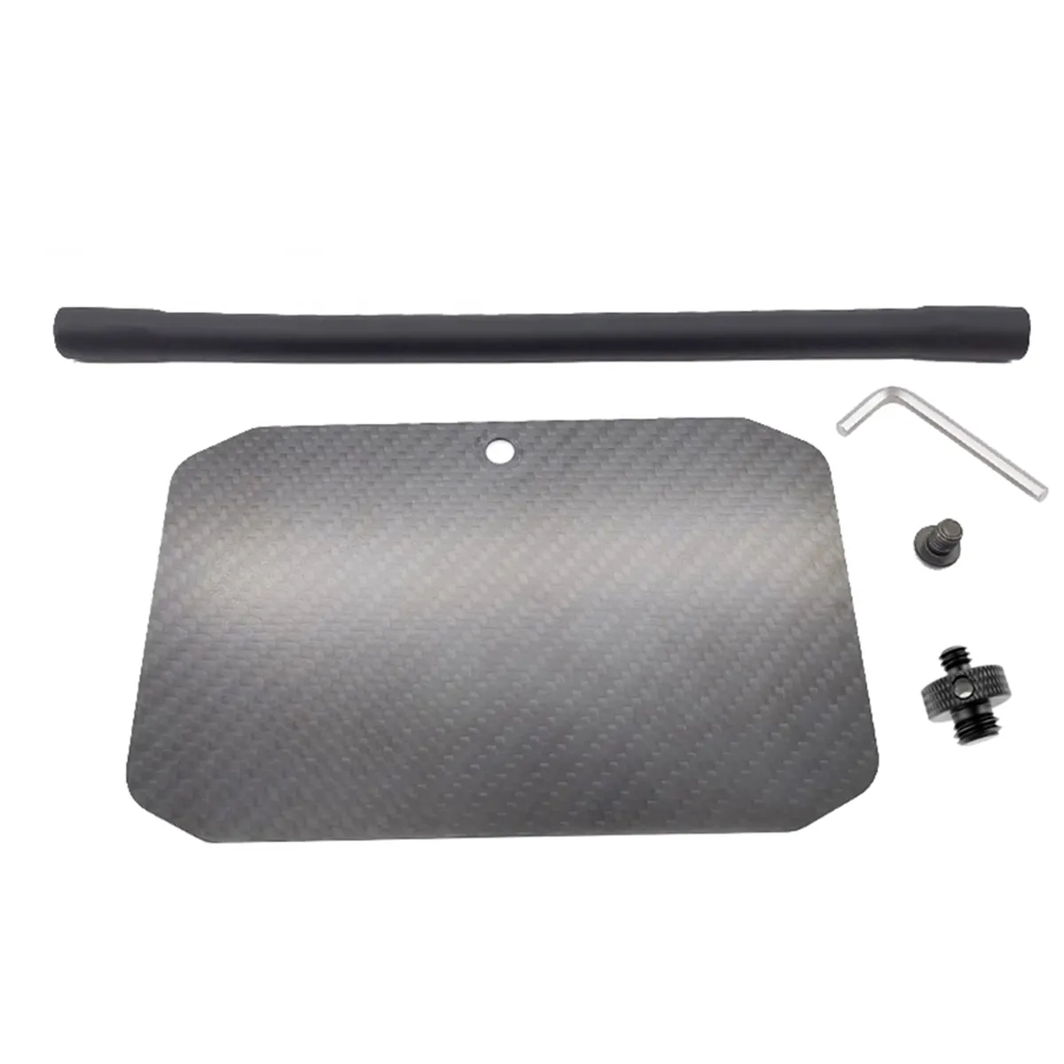 Mini Carbon Fiber Light Block Shading Hood Plate (B) Car Accessories
