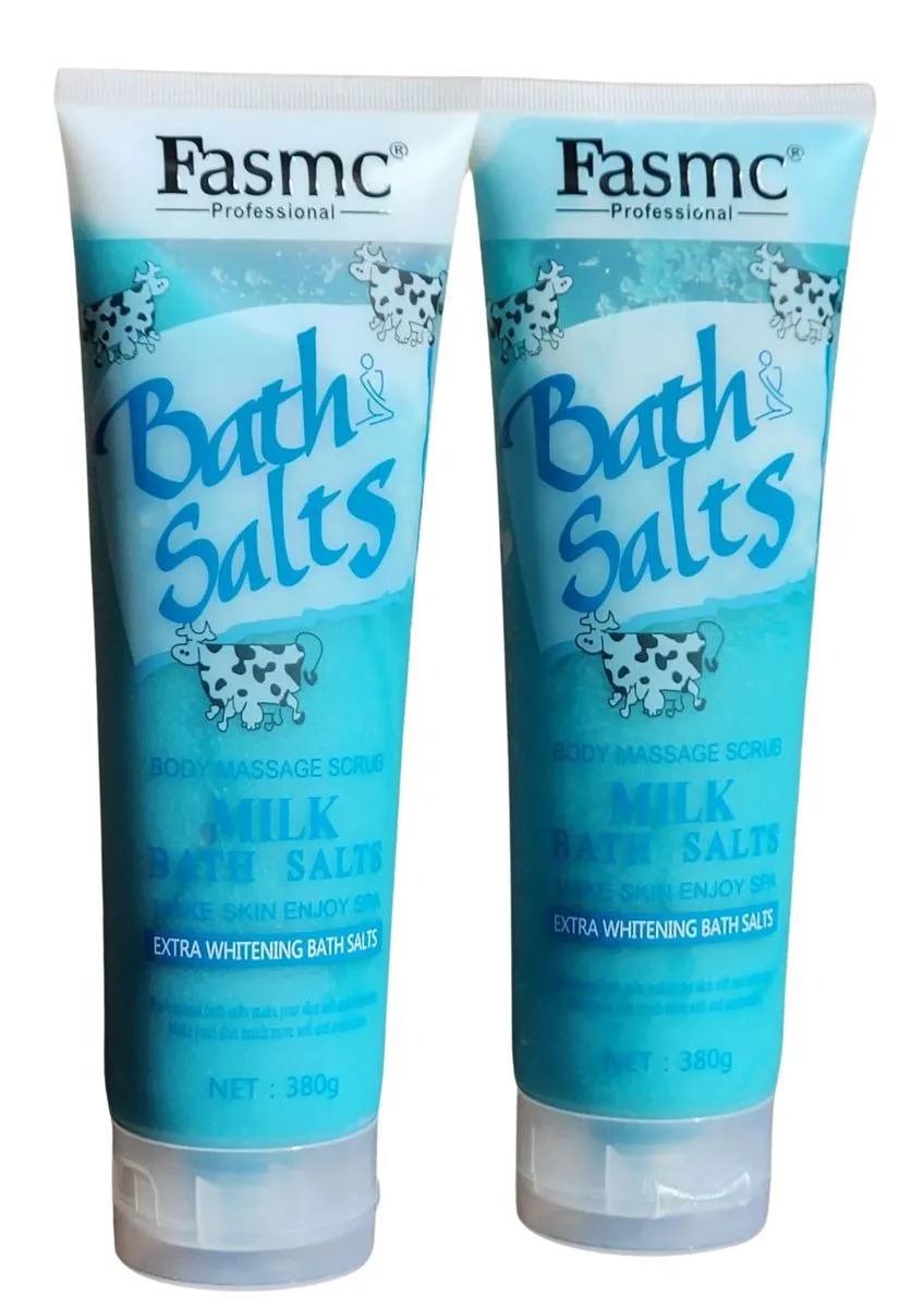 Fasmc Bath Salts Scrub Milk (2 x 380g)
