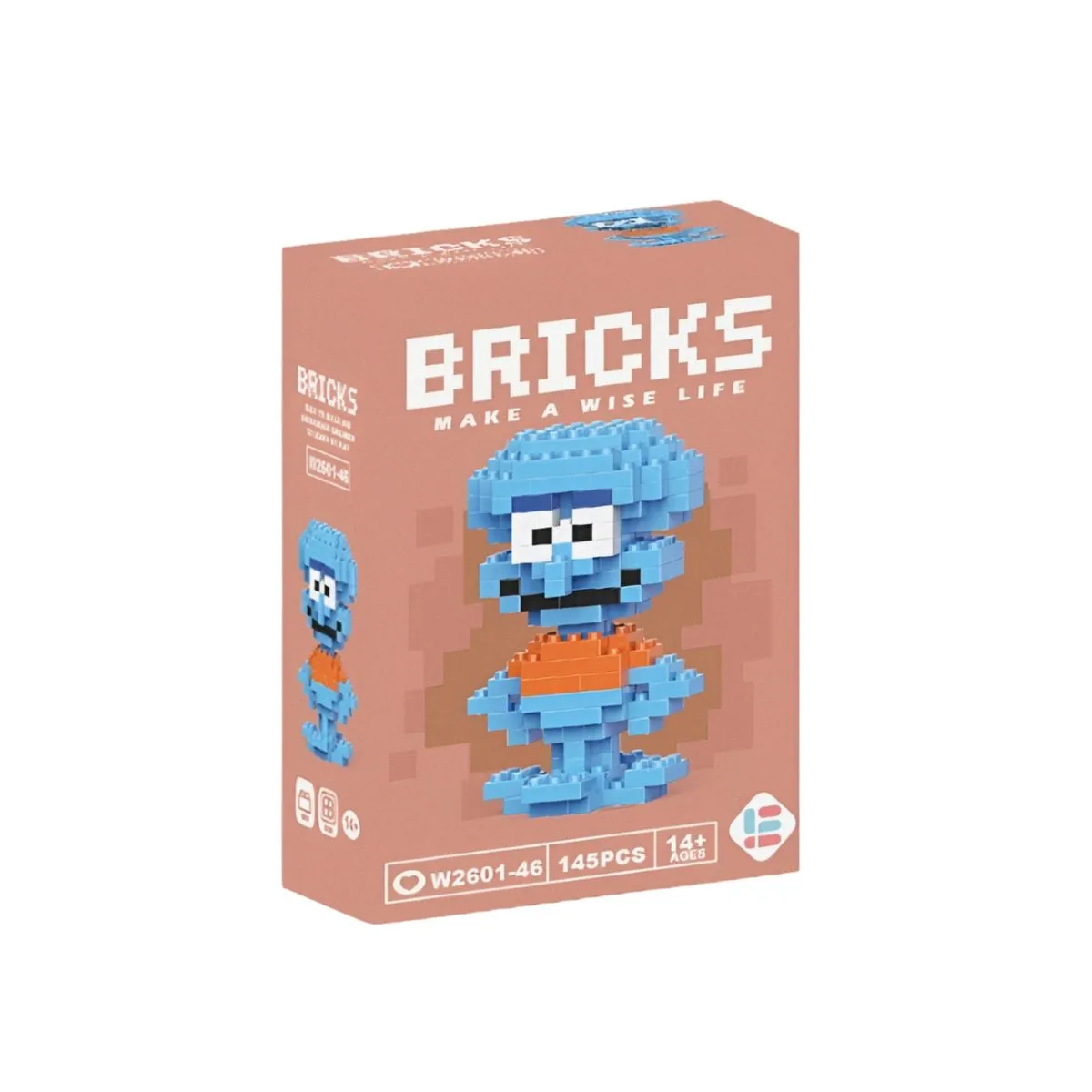 Bricks - Mini Figure Spongebob Squidward Building Blocks