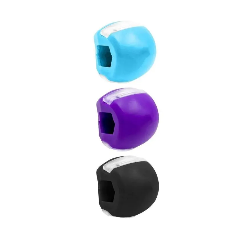 synergy360 Jawline Facial Toner Exercise Fitness Balls - 3 Level