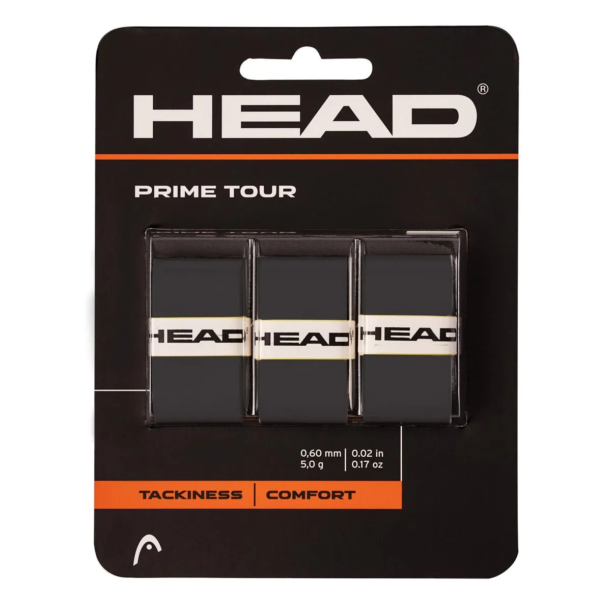 HEAD Prime Tour Tennis Overgrip - Black