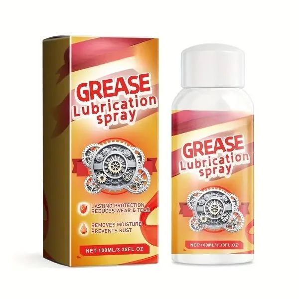 Multi-Purpose Grease Lubrication Spray for Mechanical Gears & Lock Cores