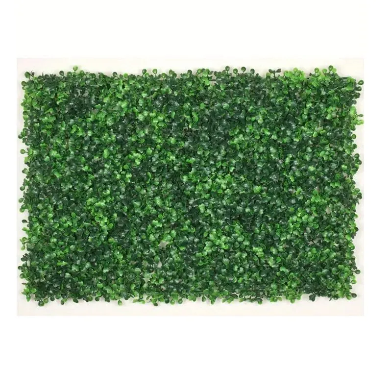1 Piece of Green Plastic Imitation Leaf Board Artificial Grass Wall