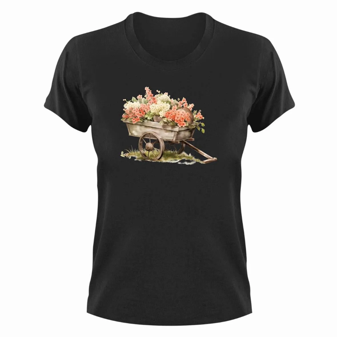 Wheelbarrow T-Shirt Gift Idea for Christmas Birthday Present 393