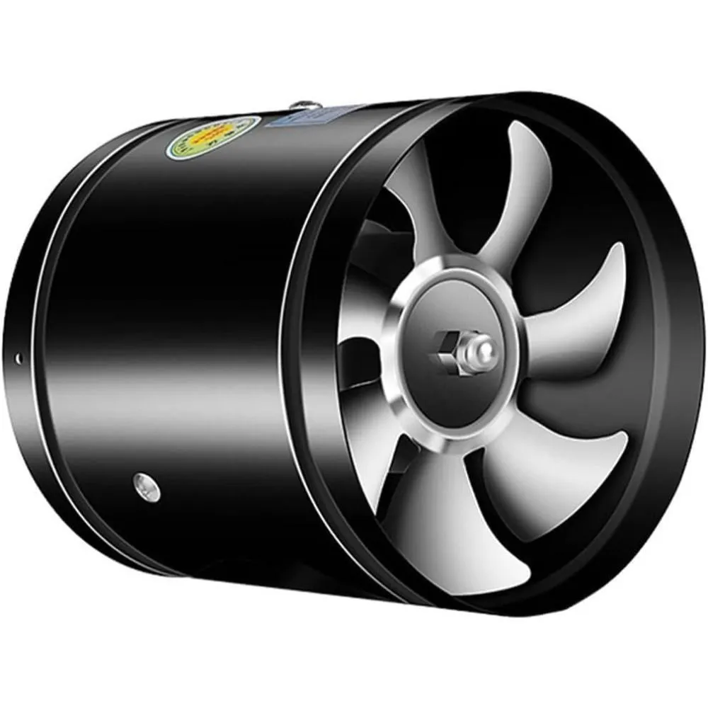 Ducted fan, exhaust ventilation fan, low noise, suitable for basements