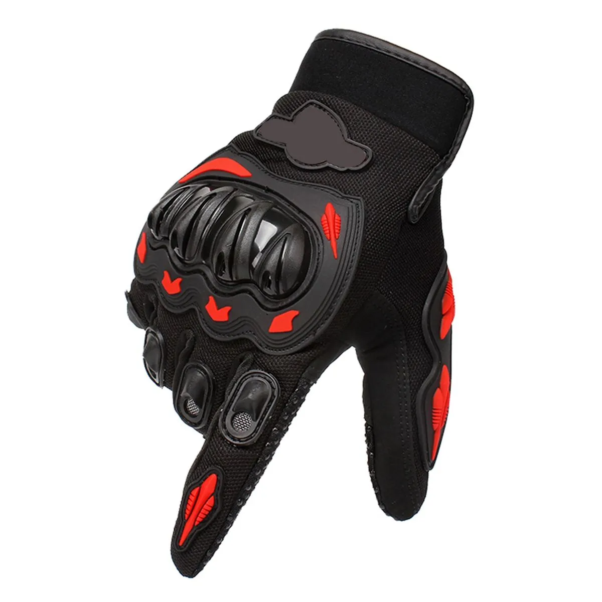 Men's Full Finger Motorcycle Gloves M-XL Breathable Touch Screen