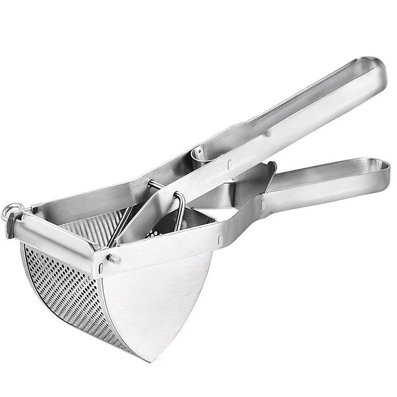 QCOFFICIAL Stainless Steel Potato Ricer & Masher