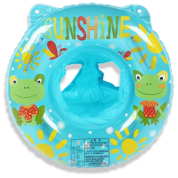 Children's Swimming Ring And Infant Sitting Ring - Blue