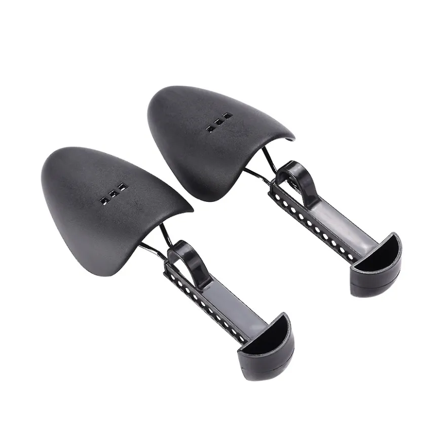 Adjustable Men's Leather Shoe Support,Anti Deformation Shoe Support - Black